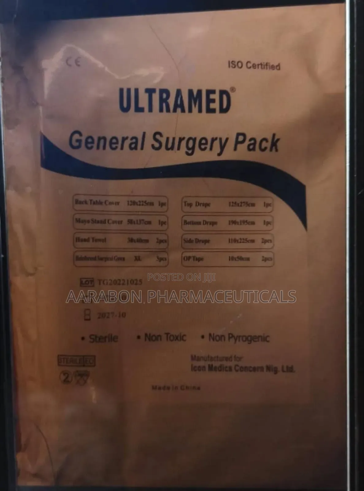 General Surgery Pack Ultramed