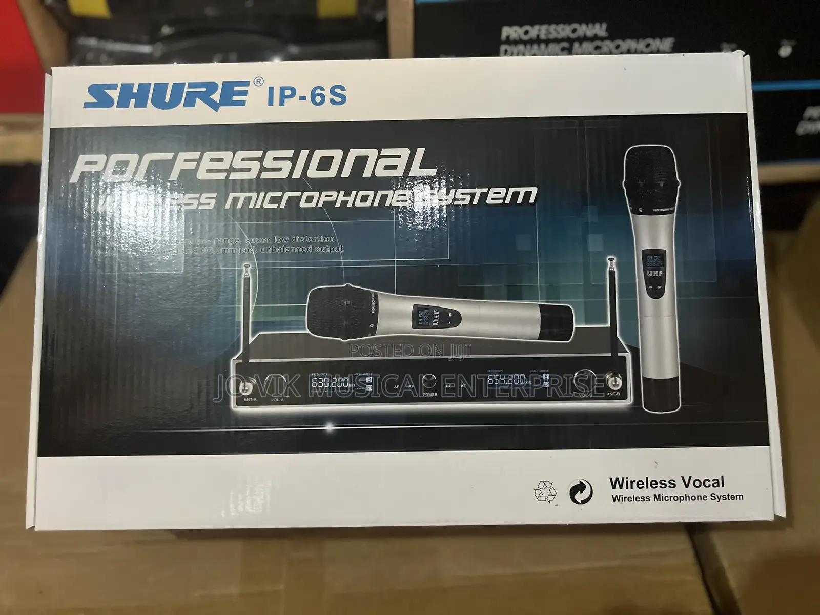 Shure" Ip-65 Professional Wireless Microphone System