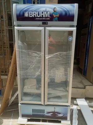 New Bruhm Showcase Display Side by Side Fridge for Business