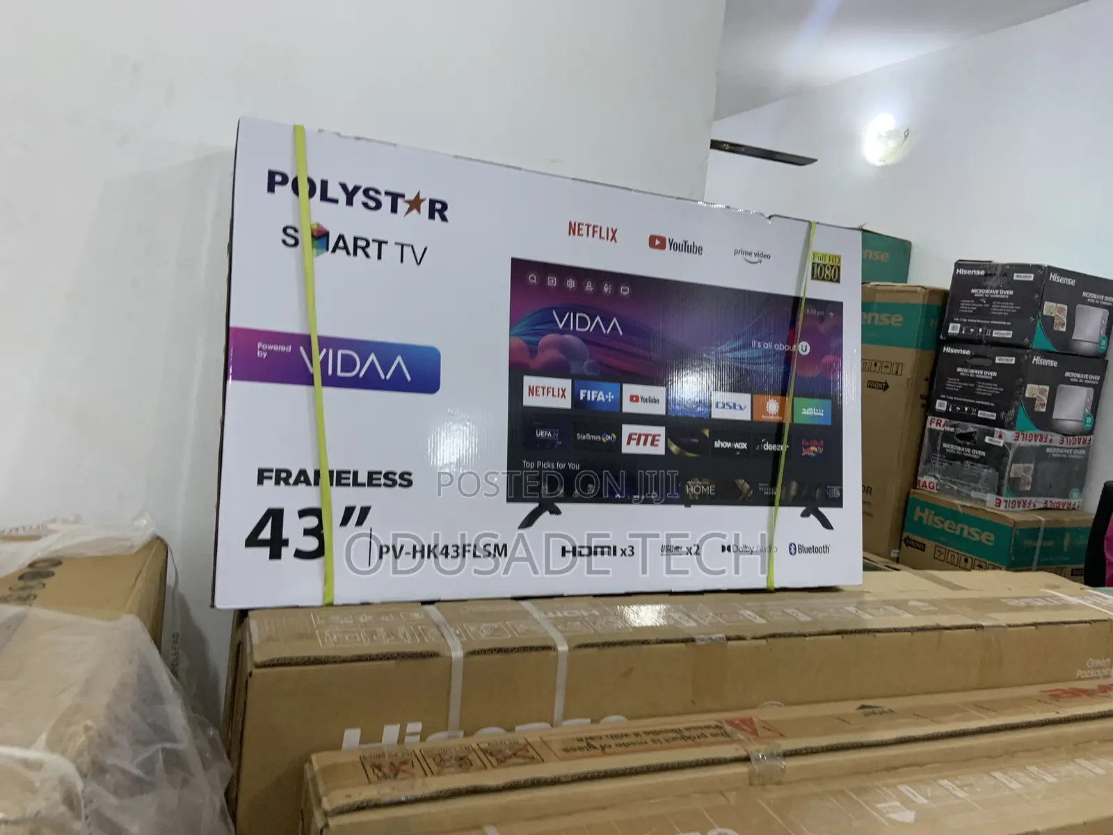 Introducing Polystar Vidaa 43" Smart Tv Vidaa Version