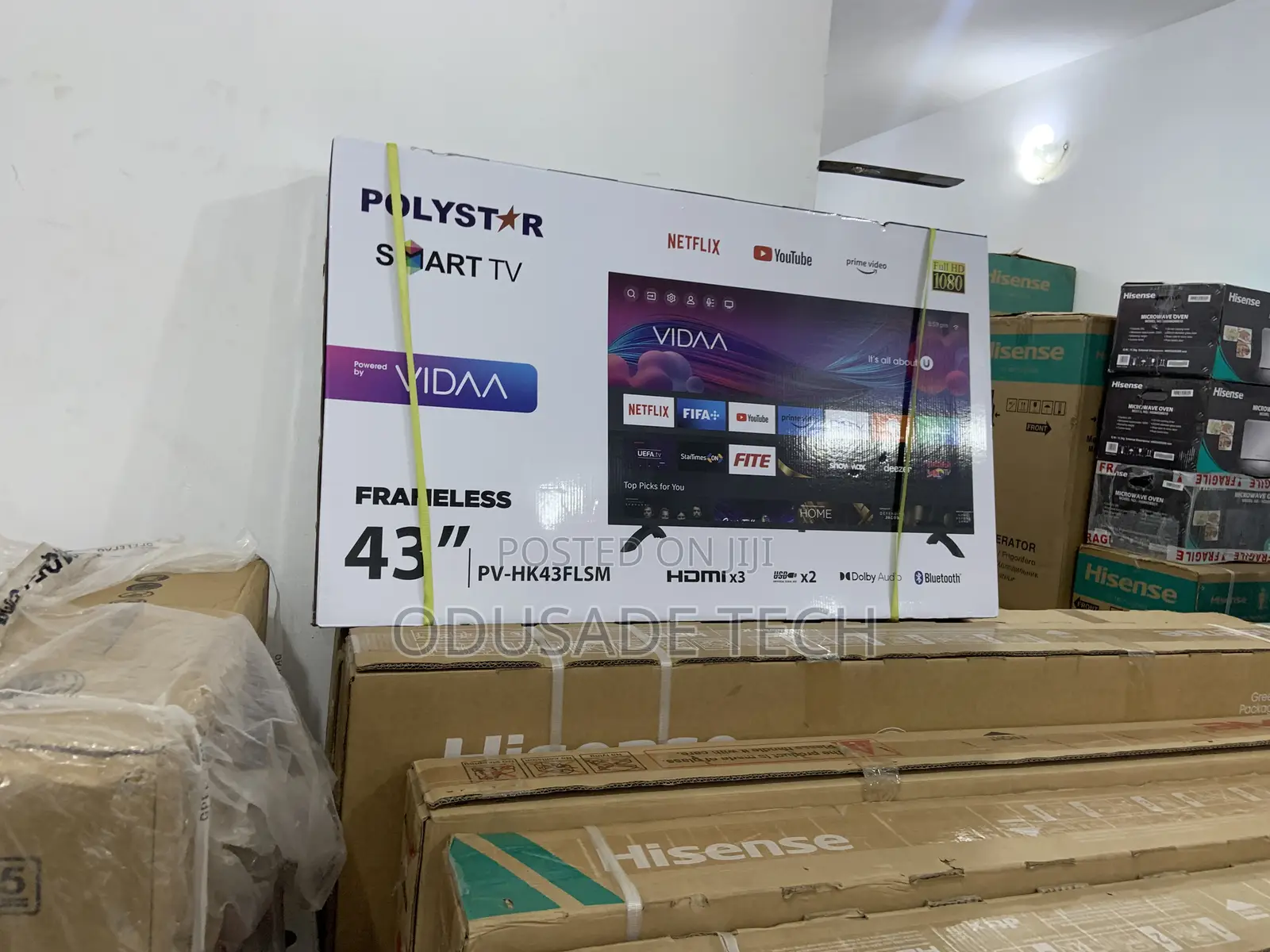 Introducing Polystar Vidaa 43" Smart Tv Vidaa Version