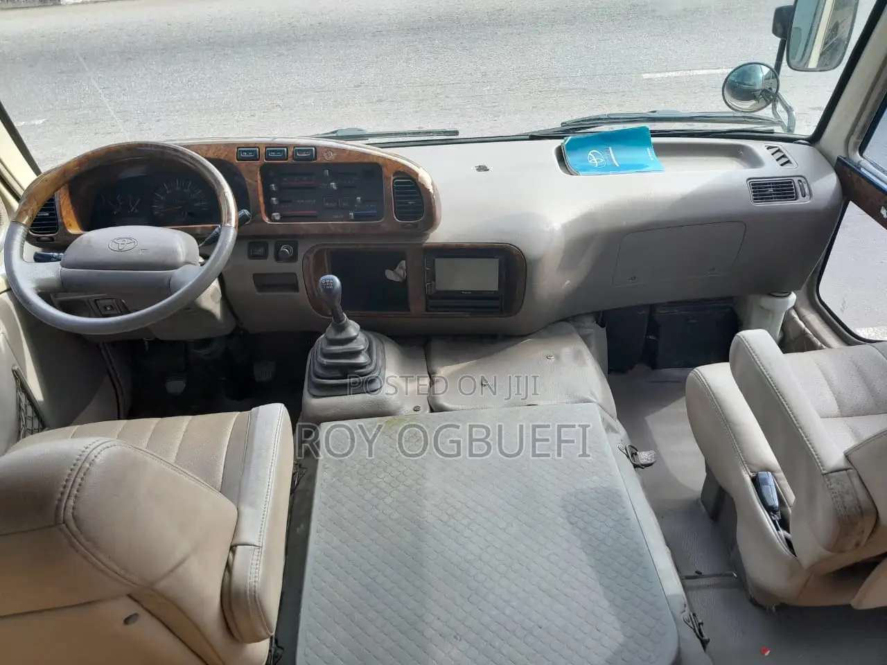 Toyota Coaster 2017 Brown