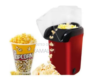 Hot Air Mini Electric Popcorn Maker Machine With 1200w