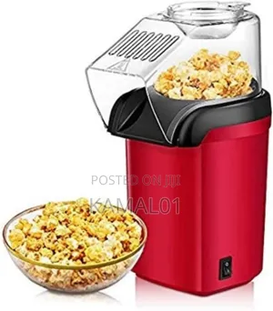 Hot Air Mini Electric Popcorn Maker Machine With 1200w