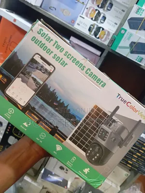 Dual Lens Solar Powered Smart Alarm PTZ Security Camera