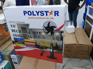 First Choice 18" Polystar Rechargable Stand Fan