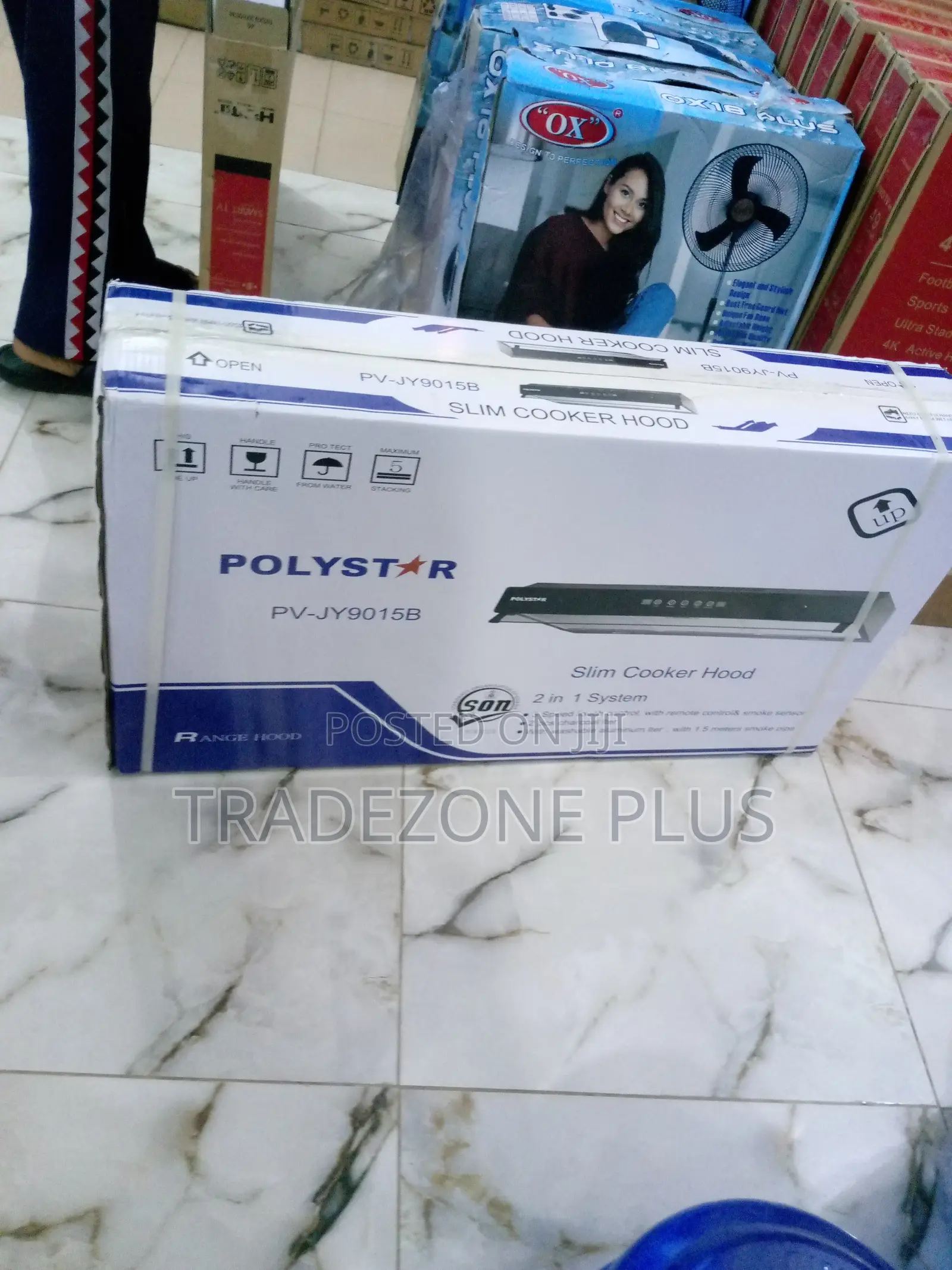 Polystar 90cm Digital Cooker Hood