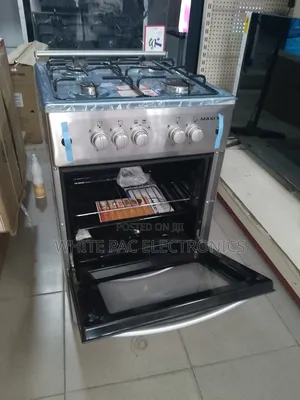 Brand New >Maxi 4 Gas Burner Automatic With Oven Grill. >