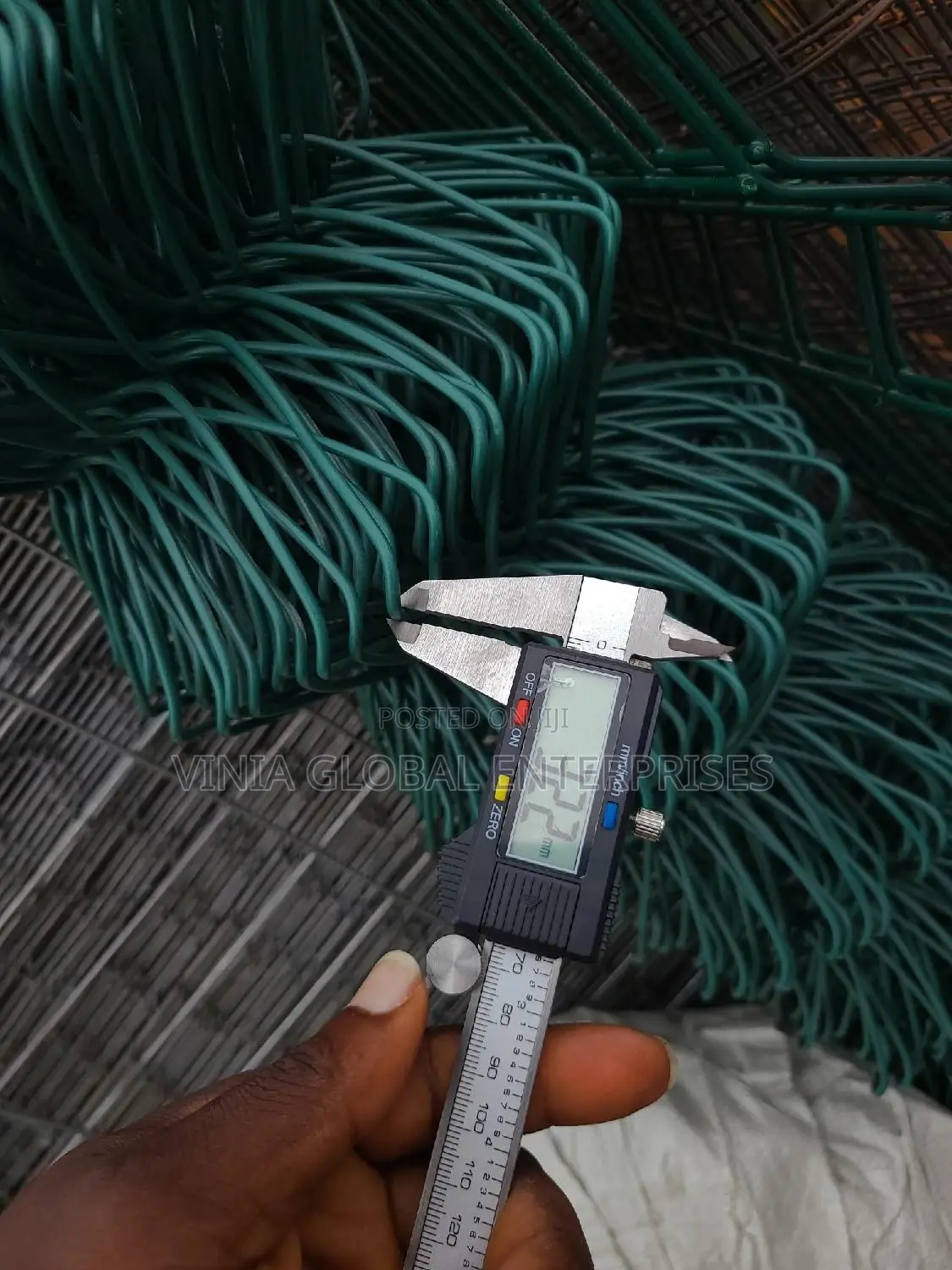 Chainlink Green Coated (3mm)