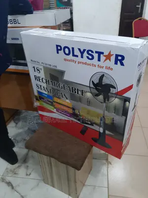 Admirable Polystar 18" Rechargable Stand Fan