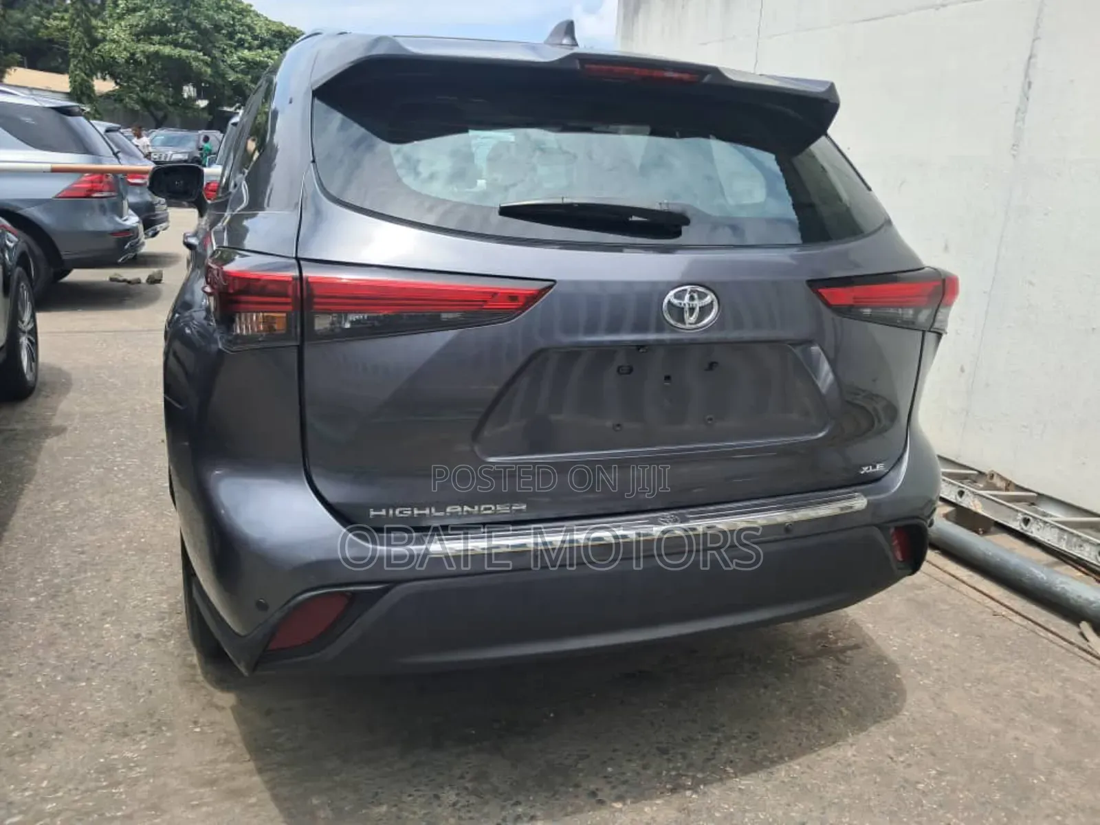 Toyota Highlander Limited 2021 Gray