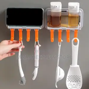 Adhesive Mini Rack With Hook