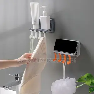Adhesive Mini Rack With Hook