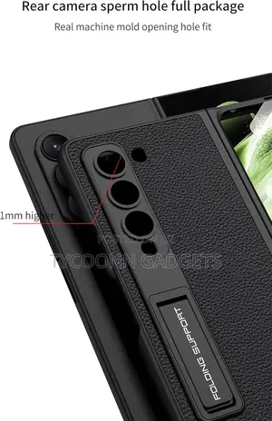 Samsung Fold 5 Case With Screen Protector and Kickstand