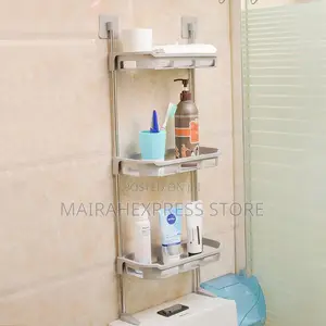 3layers Plastic Over the WC Rack
