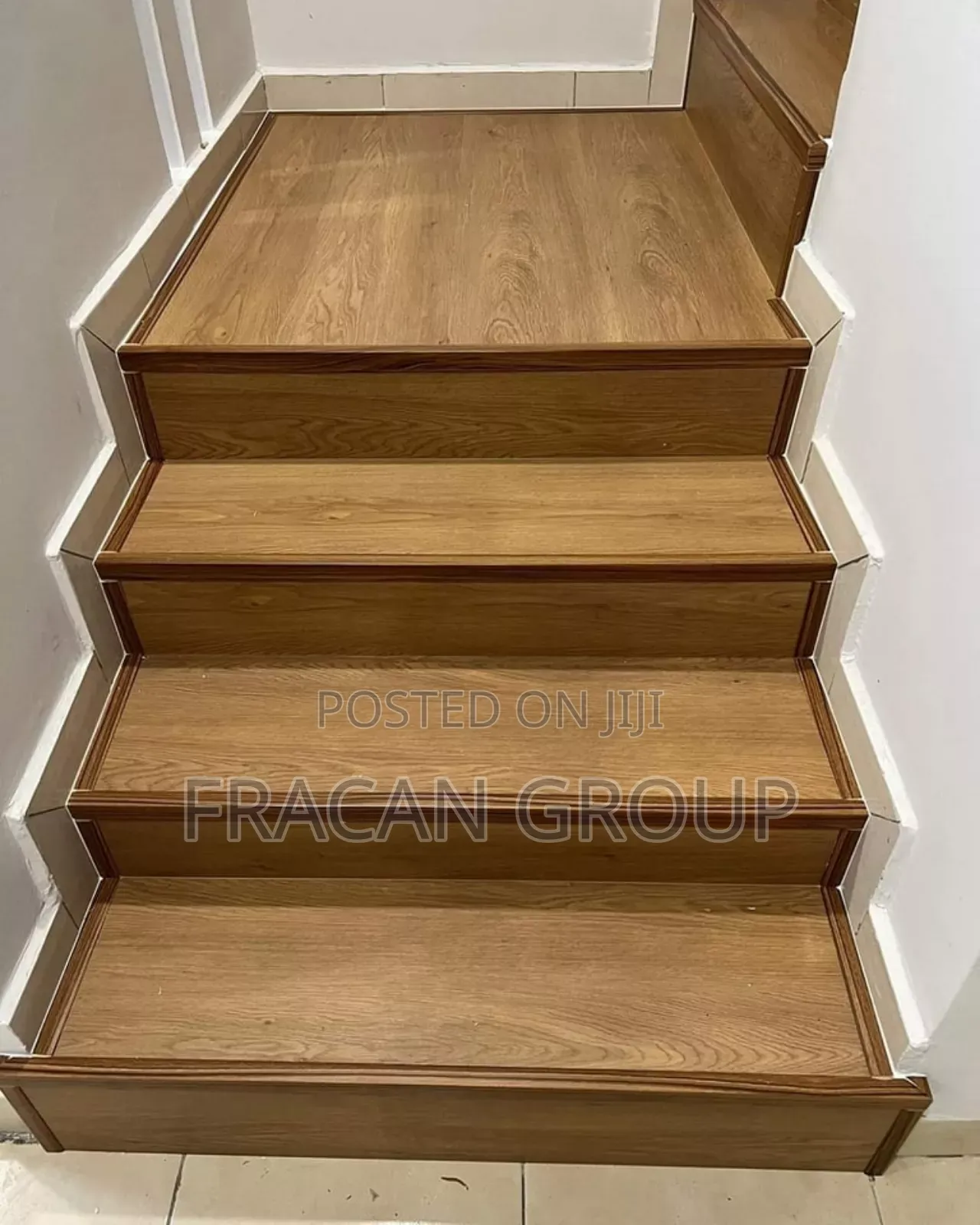 Cover Old Ceramic Floor Using Quality Vinyl Luxury Floor.