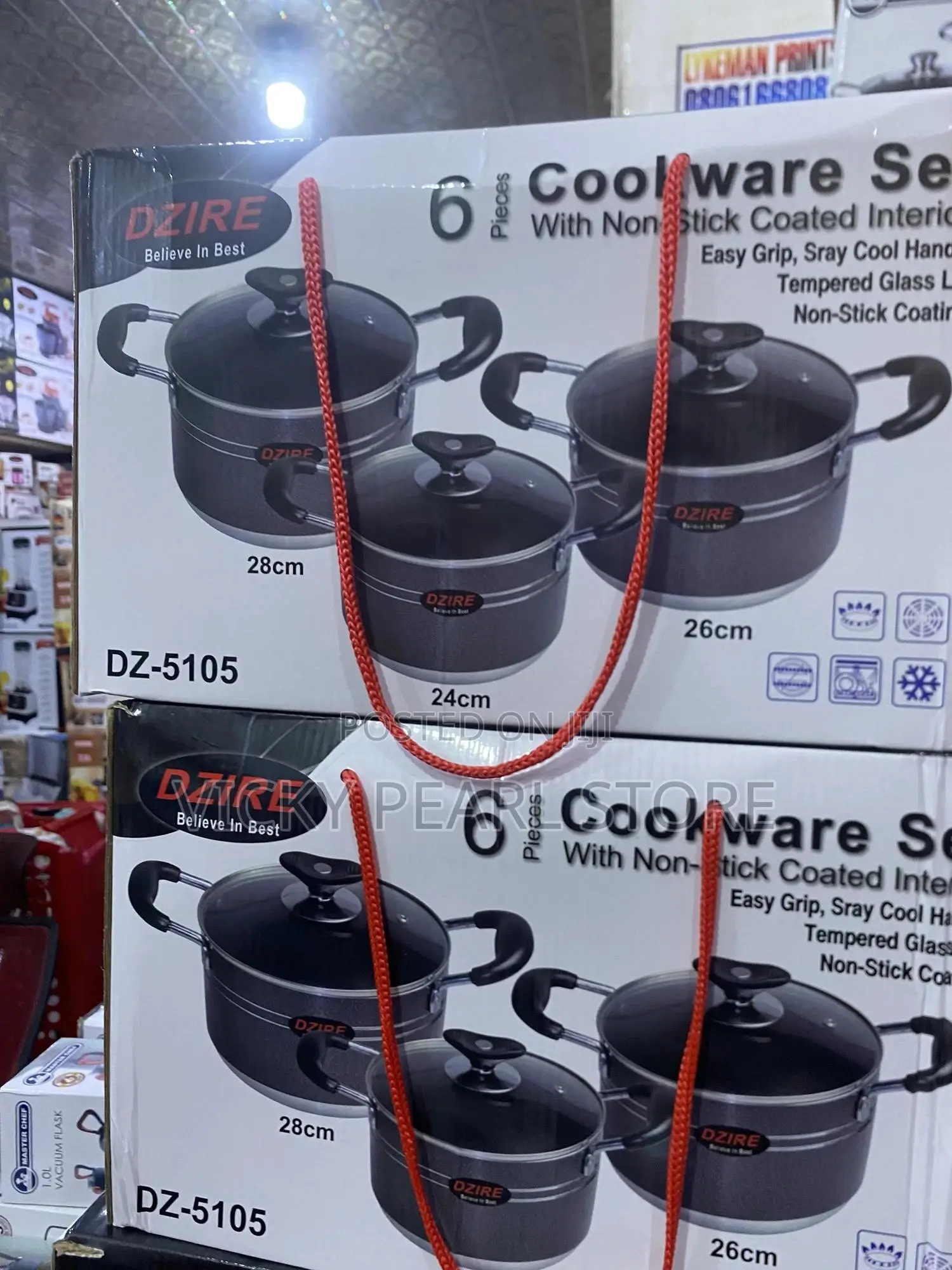Dzire 6pcs Cookware Pot