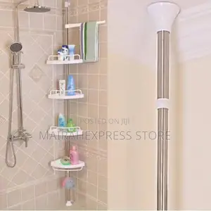 4 Layer Shower Corner Storage Rack