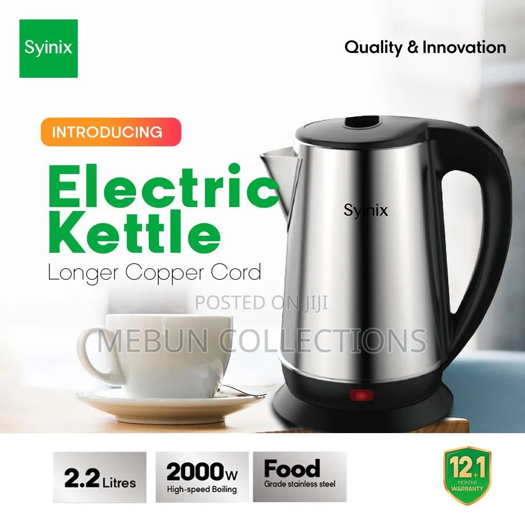 2.2litres Syinix Electric Kettle