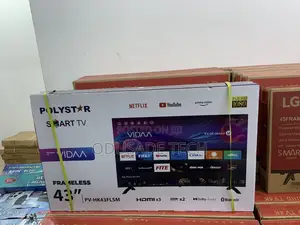 Top Deal Polystar 43" Frameless Smart Tv Pv-hk43flsm