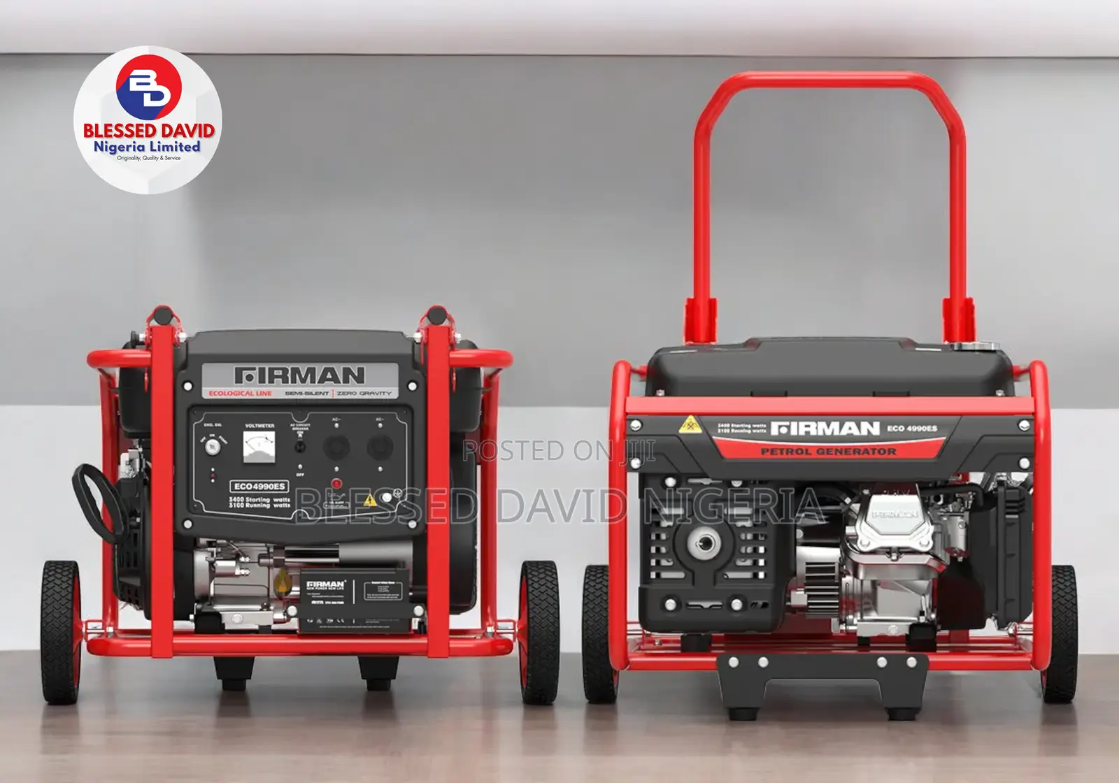 Firman ECO4990ES Key Starter Generator 100% Copper