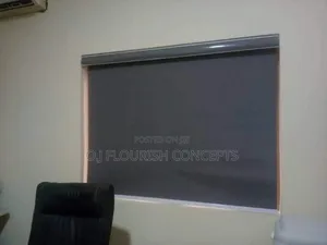 Grey Blackout Roller Blinds