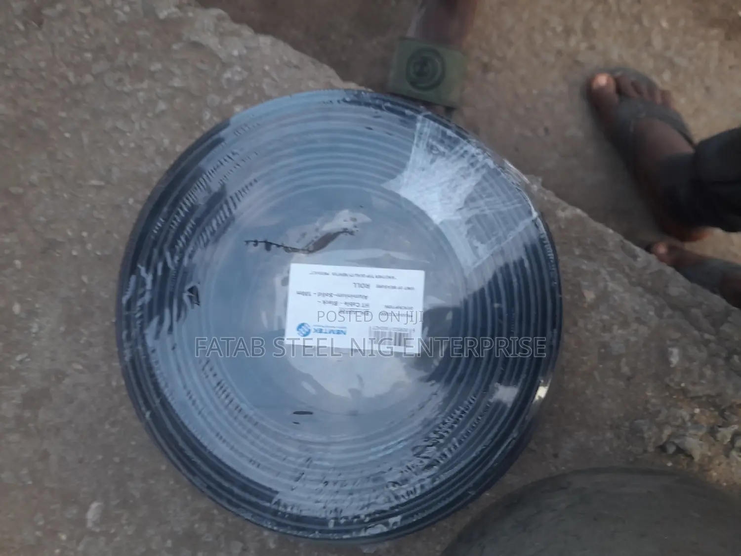 Aluminium Black Cable Wire