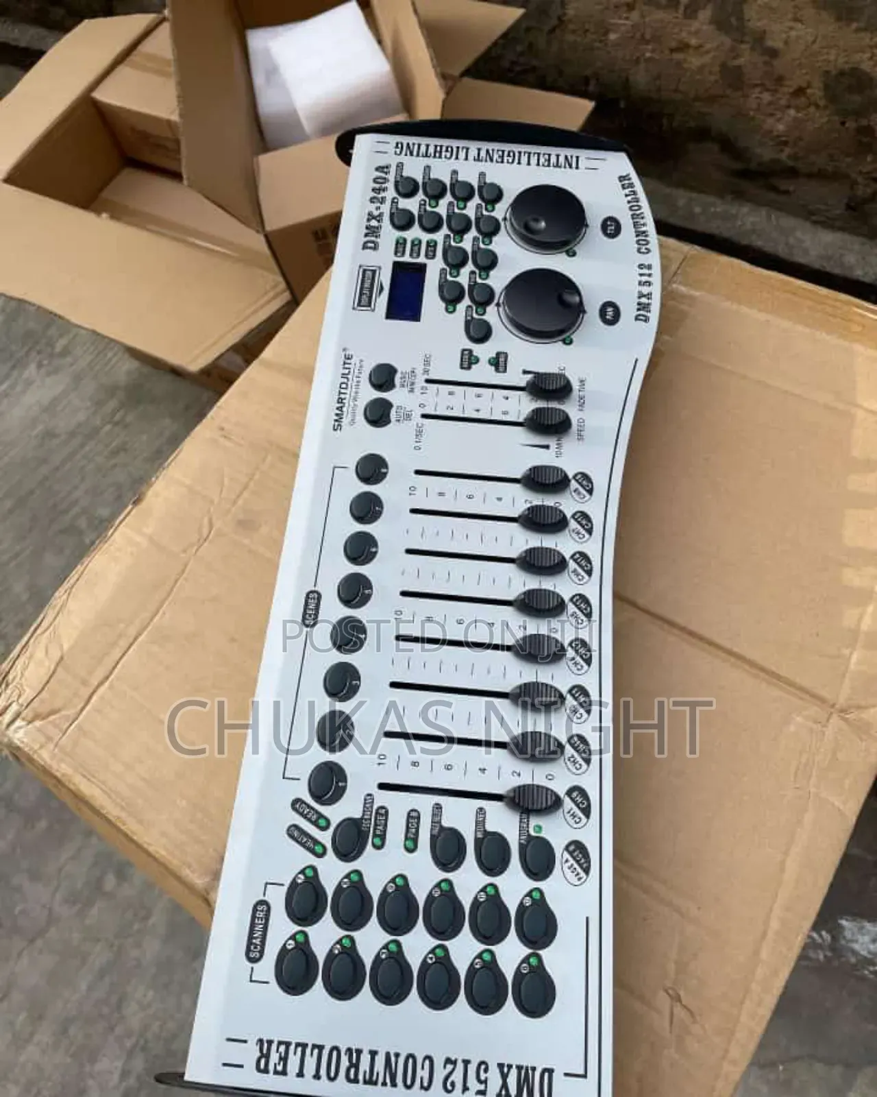 DMX 240 a Mixer Stage Light Controller