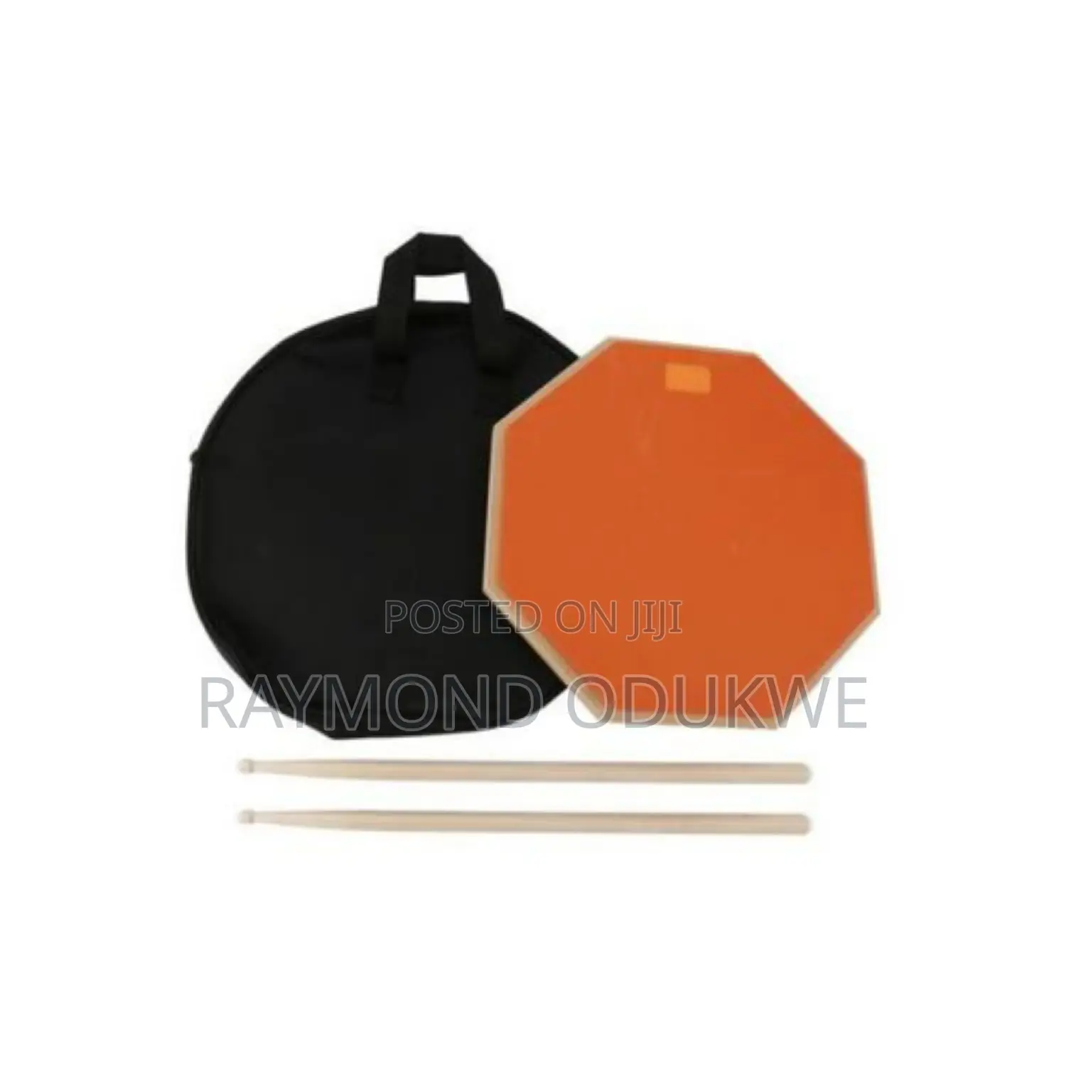 Practice Drum Pad With Bag and Sticks