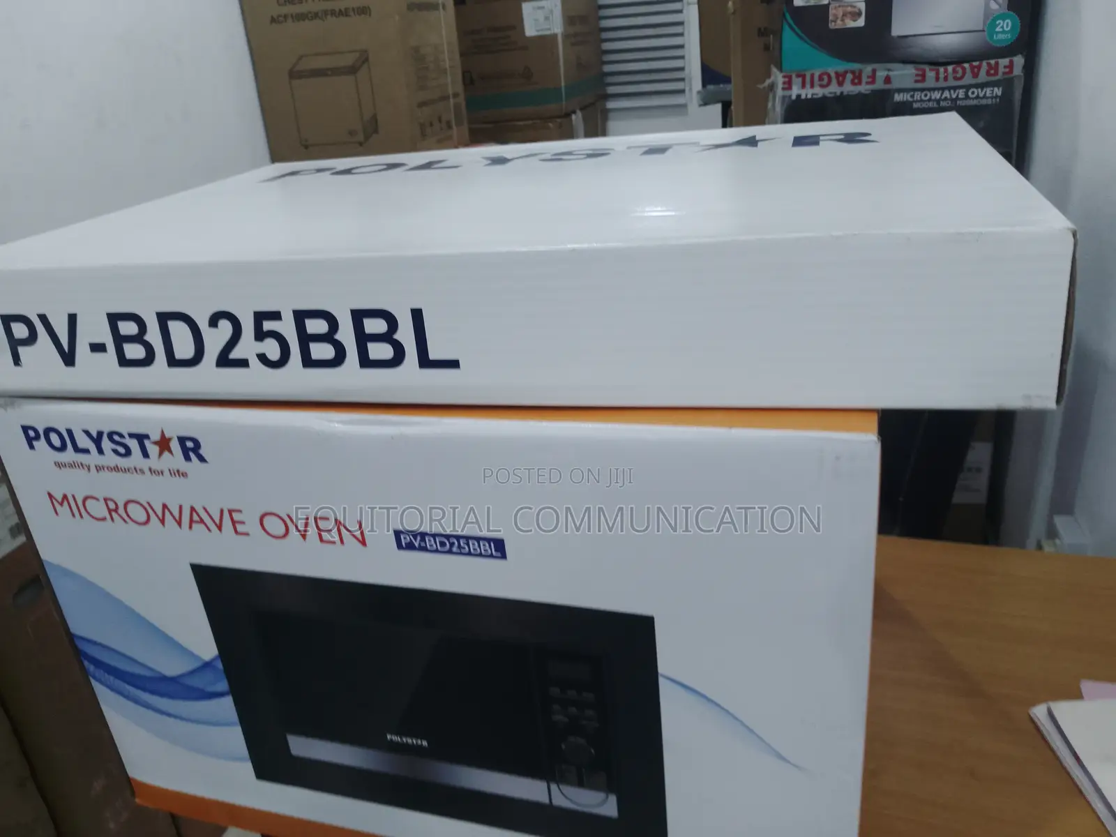 New Standard Polystar .Microwave Built in Oven