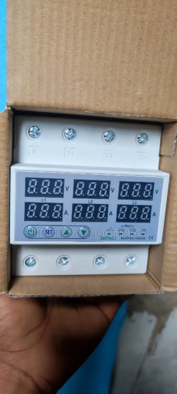 100A 3phase Digital Voltage Protector