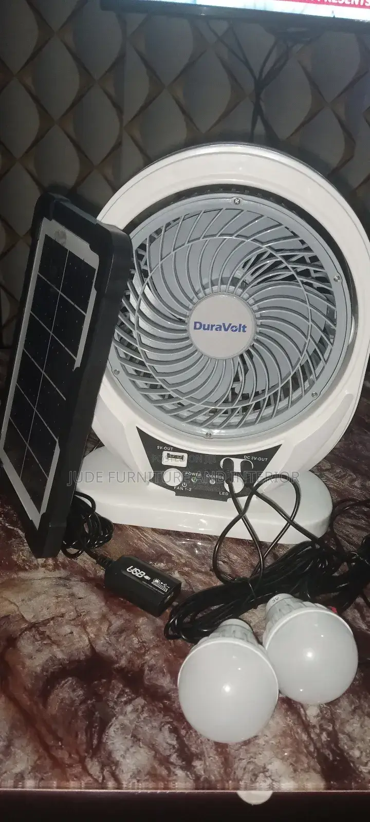 Duravolt Solar Fan