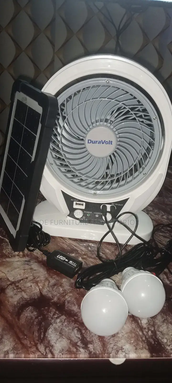 Duravolt Solar Fan