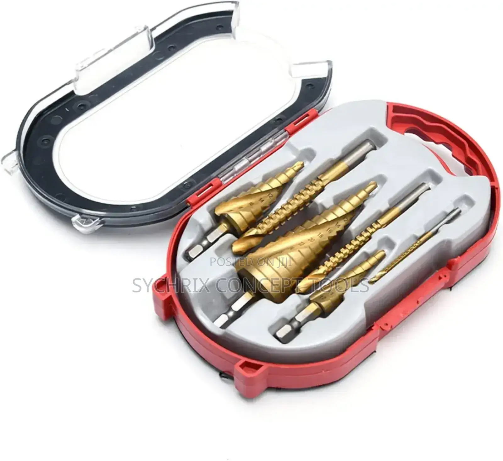 Step Drill Bit Set 6pcs