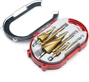 Step Drill Bit Set 6pcs
