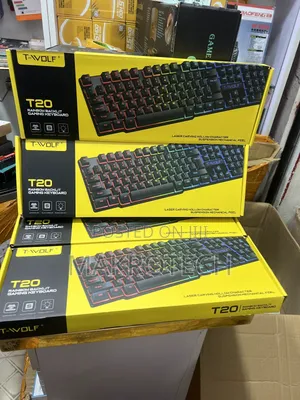 Photo - Gaming Keyboard T-wolf T-20 RGB Lighting Mechanical Wired
