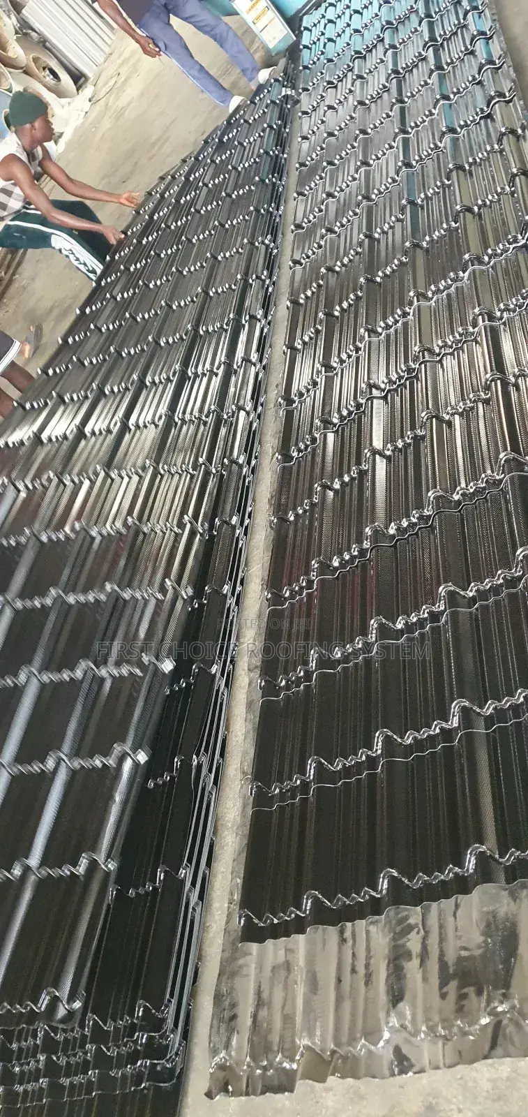 Steptiles Aluminium Roofing Sheets Oven Baked