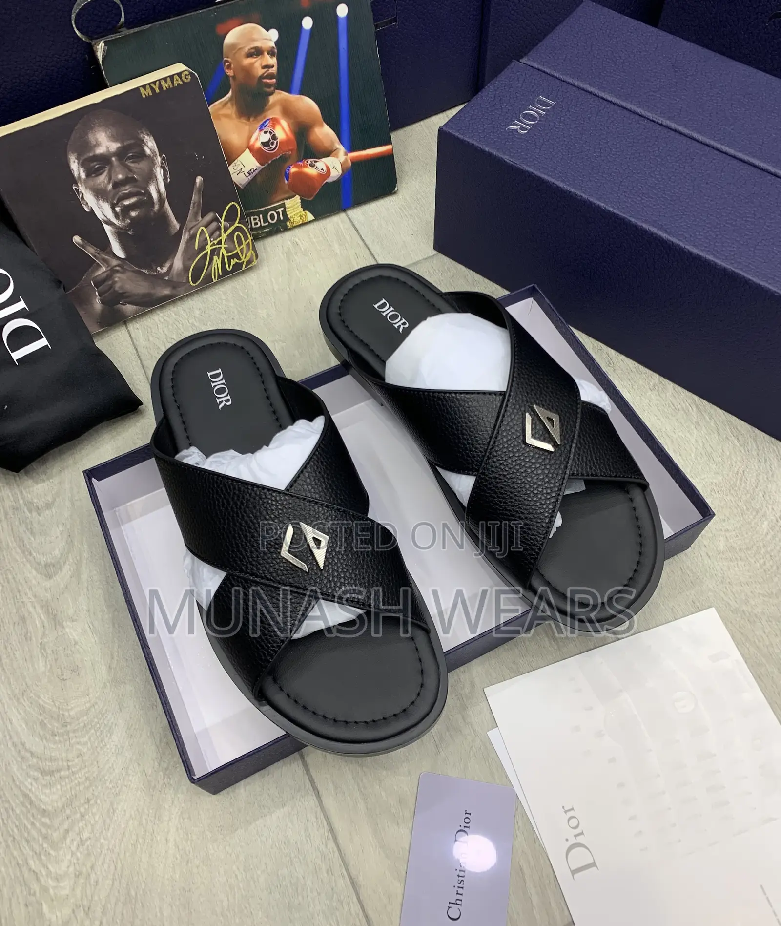 Dior Monogram Leather Palm