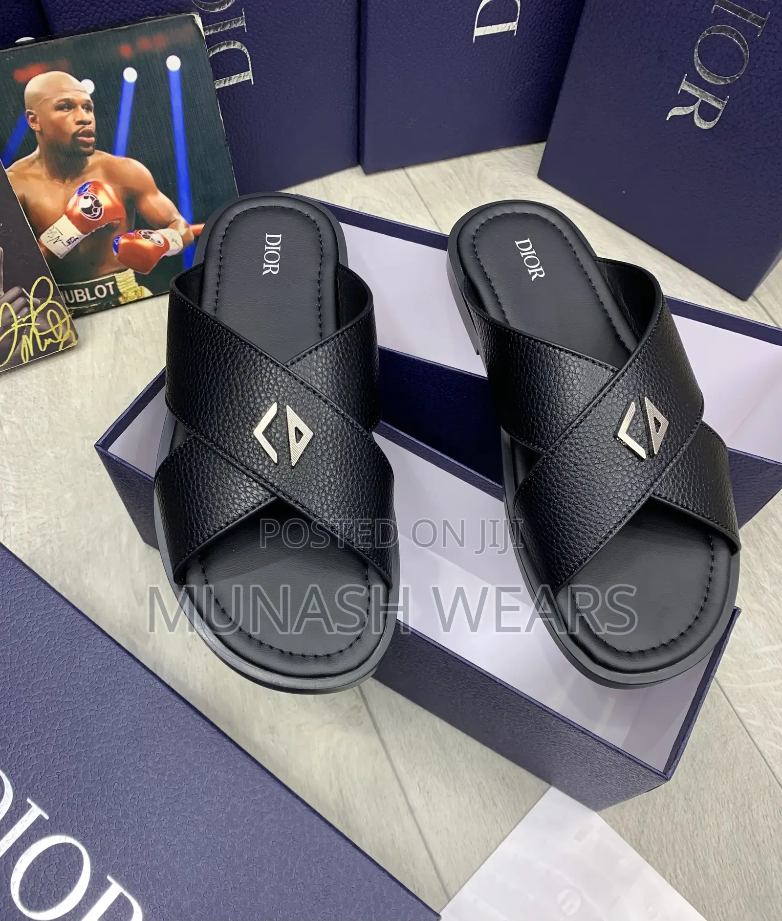 Dior Monogram Leather Palm