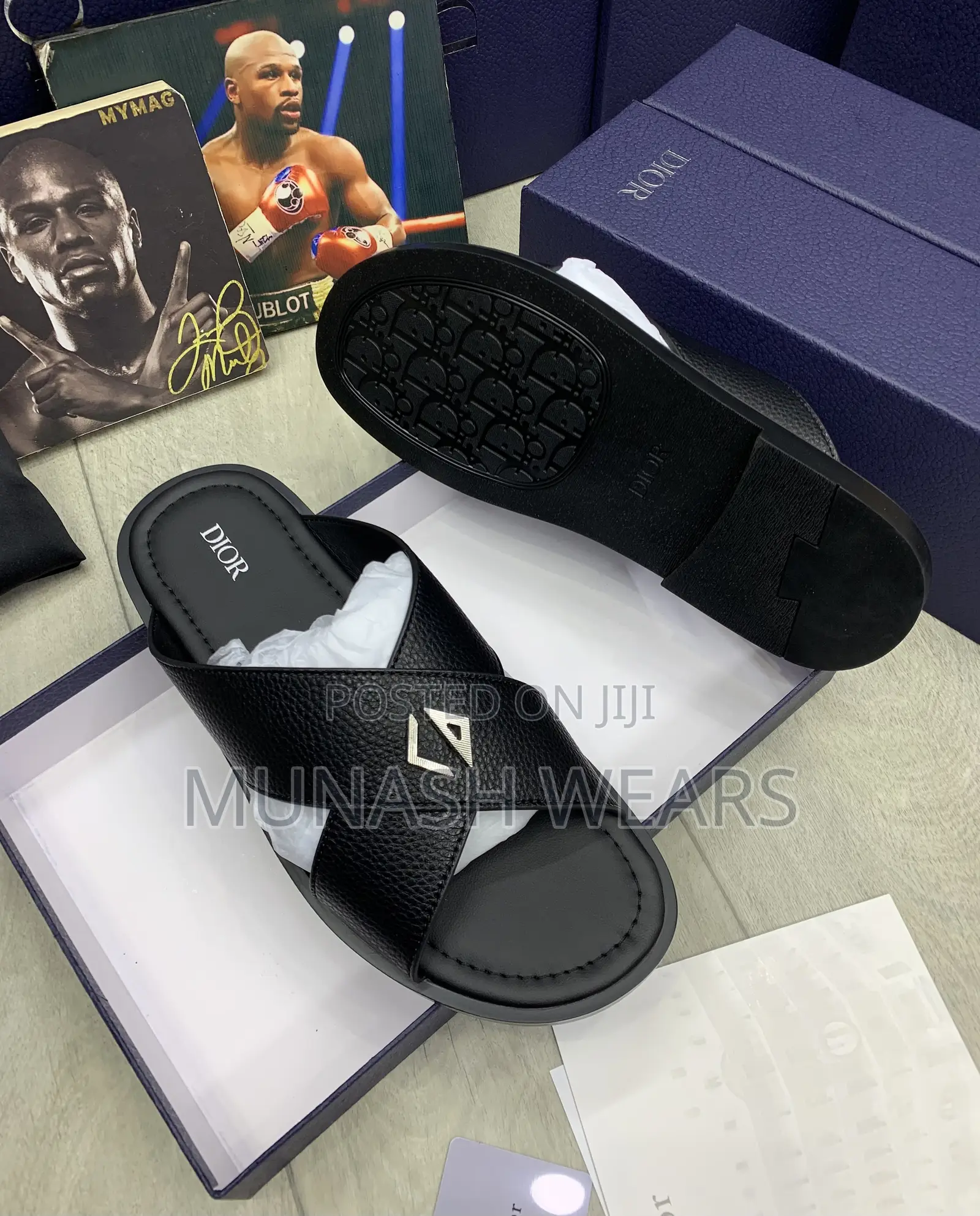Dior Monogram Leather Palm
