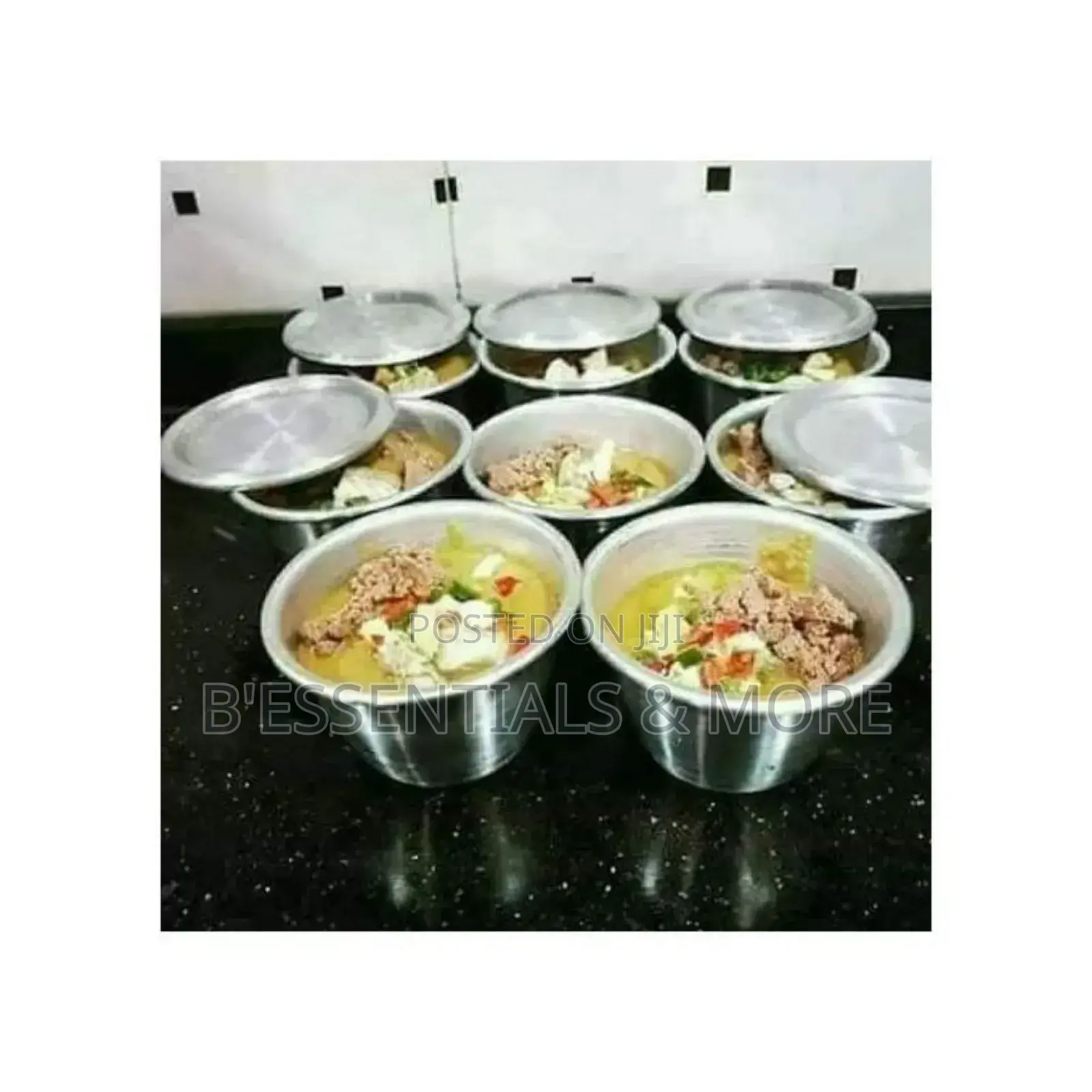 Aluminium Moi Moi Plates:12pcs