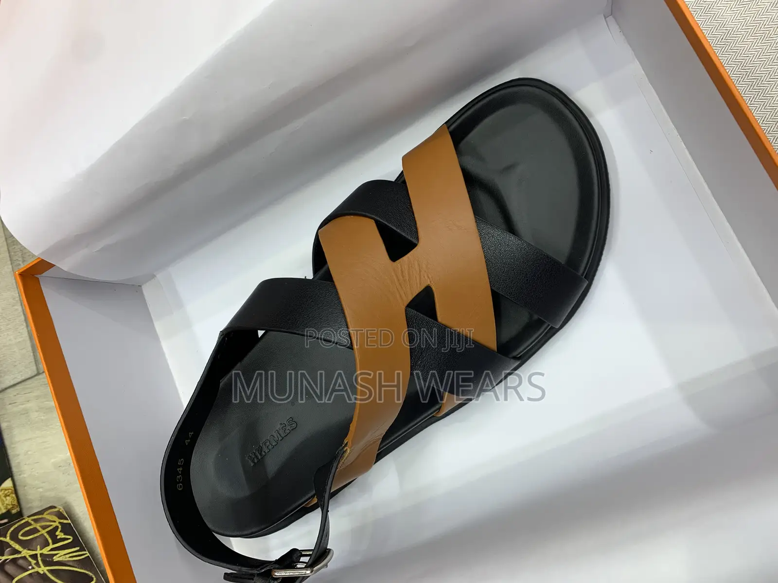 Hermes Leather Sandal