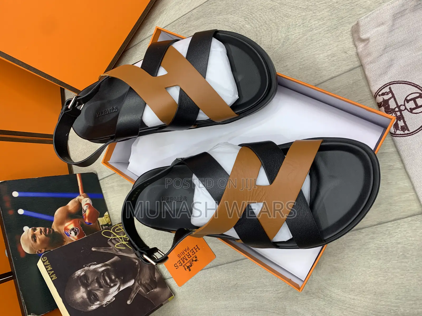 Hermes Leather Sandal
