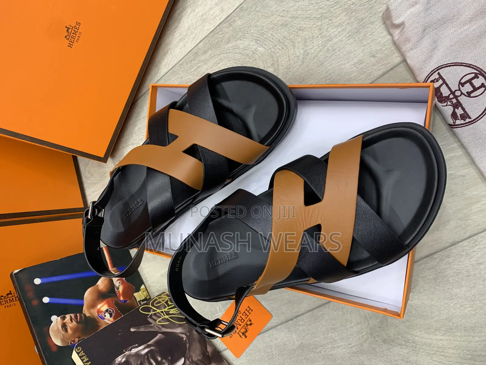 Hermes Leather Sandal
