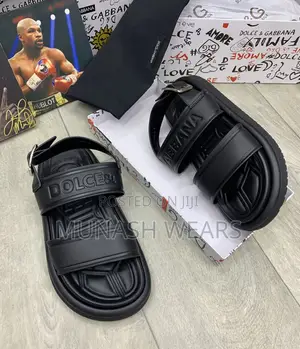 D G Leather Sandal