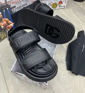 D G Leather Sandal