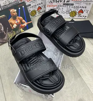 D G Leather Sandal