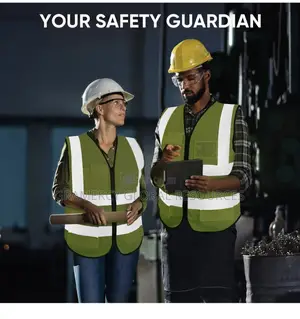Industrial Safety Reflective Jacket 100% Polyester