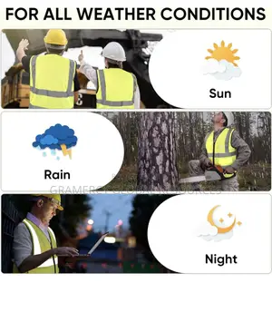 Industrial Safety Reflective Jacket 100% Polyester