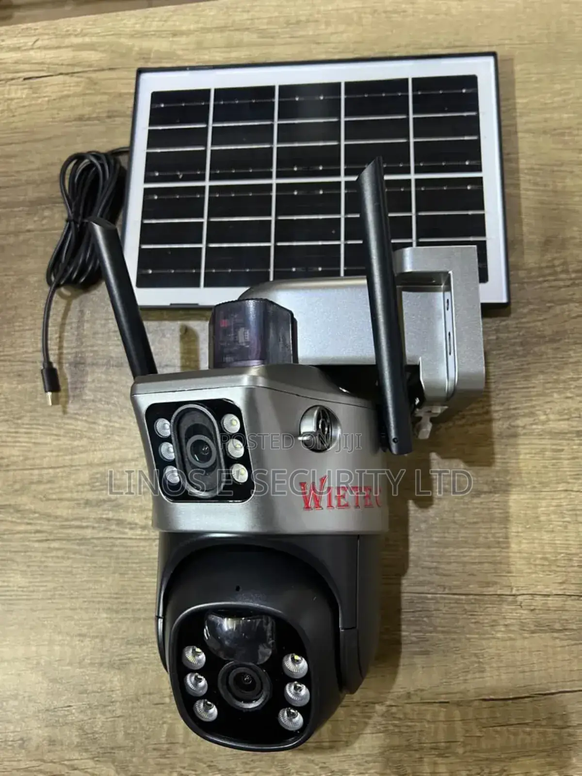 Dual Lens Solar 4G Camera